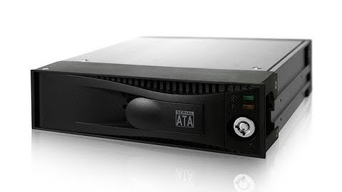 ICY DOCK MB877SK-B Tray-Less Hot swap 3.5" SATA Mobile Rack for DVR, Server, Back up and Gaming PC