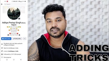 How to Add Aditya Pratap Singh in Facebook easy method // How to add sonu Rajput SR