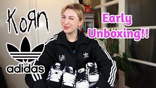 Korn x Adidas early unboxing!!!!