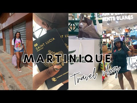 MARTINIQUE TRAVEL VLOG! SHOPPING+ POOL DAY+ FOOD?| Lindsay Beauty