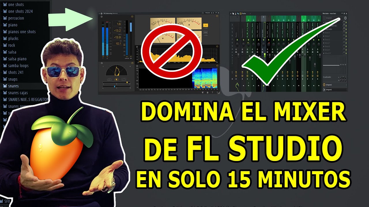 ✅GUÍA COMPLETA del MIXER en FL Studio 🎧 (Trucos, Efectos y Mezcla Profesional)