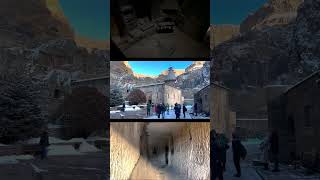 Geghard Monastery🙏 #armenia #historic #place