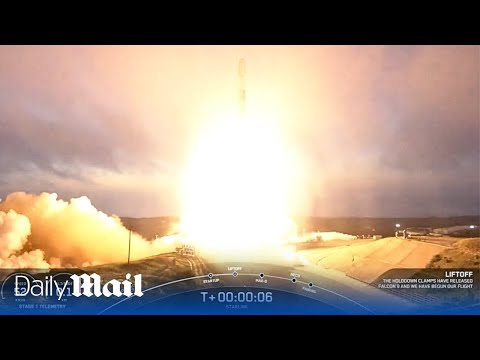 SpaceX rocket launch
