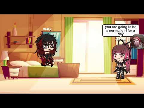 Emo Goth Girl Goes Normal Gacha Life Youtube