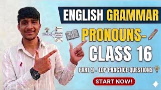 Distributive Pronoun &amp; Indefinite Pronoun l Class 16 English Grammar 
