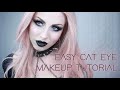 Pastel Goth | Easy Cat Eye Makeup Tutorial | Drugstore/Low-cost Brands | Everydaywigs | Vesmedinia