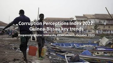 Corruption Perceptions Index 2022 Guinea Bissau key trends