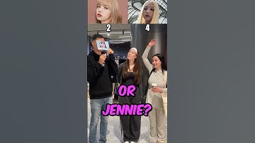 LISA KIM or JENNIE MANOBAN? Who is more POPULAR? #blackpink #kpop #blink #jennie #lisa #jisoo #rosé