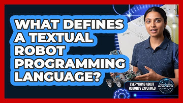 What Defines A Textual Robot Programming Language?