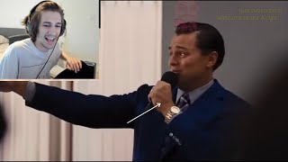XQC reacts to Leonardo's The Wolf of Wall Street | XQC GTA RP
