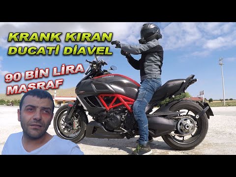 Ducati Diavel ile Yolda Kaldık | Krank Kıran Diavel hikayesi | Motosiklet İnceleme