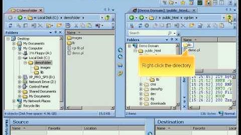 SmartFTP Managing files and directories By Host4Go Tutorials