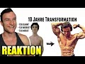 Sascha Huber reagiert auf seine Transformation | Vom Lauch zum Hulk