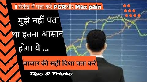What is PCR || Bank Nifty Put Call Ratio Analysis || Zerodha Kite Option