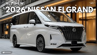 新型2026年日産エルグランド発表 - 現代のファミリー向け次世代ミニバン！