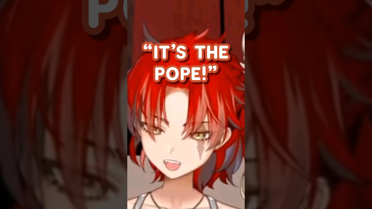 I have BEEF with the POPE #vtuber #shorts #chess