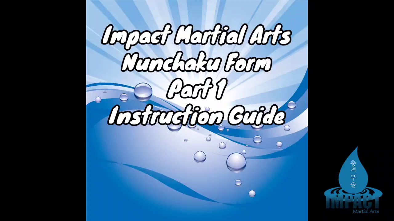 Nunchaku Form Part 1 YouTube