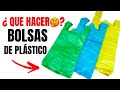 MANUALIDADES CON BOLSAS DE PLÁSTICO | RECICLA BOLSAS DE PLÁSTICO DEL SUPER