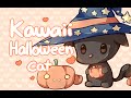 Kawaii Halloween Cat | Speed Paint
