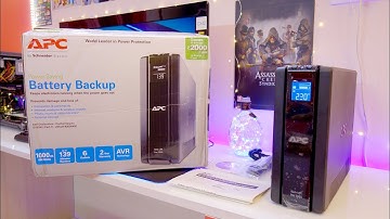 APC Back UPS Pro 1000 Battery Backup with LCD review (BR1000G)