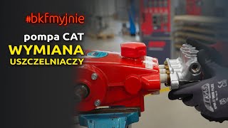 Wymiana uszczelniaczy w pompie | Pompa CAT | Jak serwisować pompę cz.3