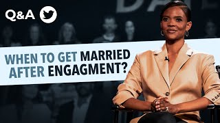 Ask Candace Owens: How Quickly Should We Get Married After Getting Engaged?