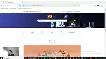 VU TIX Portal Video Training