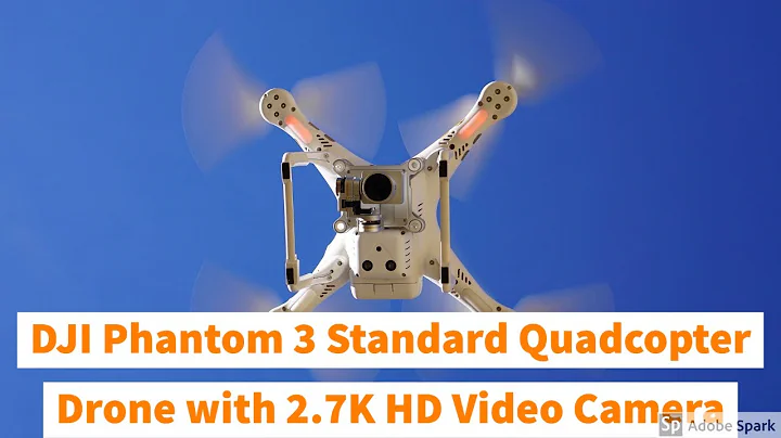 DJI Phantom 3 Standard Quadcopter Drone with 2.7K HD Video Camera