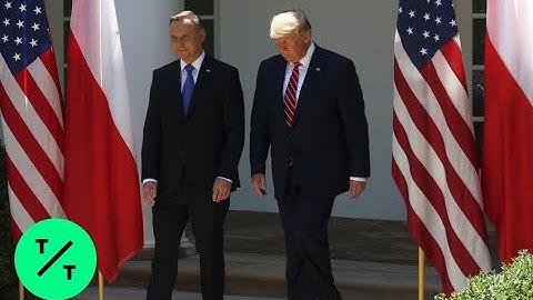 Trump, Polish President Andrzej Duda Hold Joint News Conference at the White House