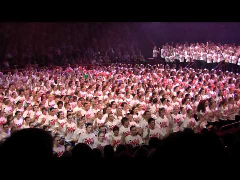 Chadsworth plus 1000+ kids in ROYAL ALBERT HALL 2011