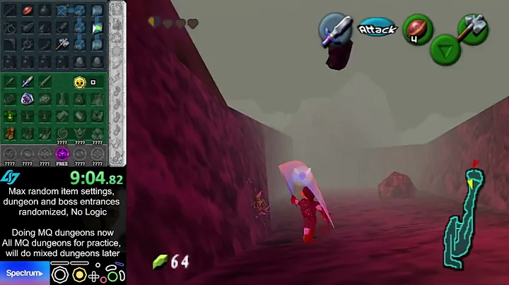 Ocarina of Time Randomizer Max Shuffle/No Logic + Master Quest - August 29th 2022