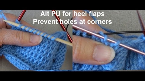 Tips & Tricks for Sock Heel Flaps