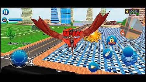 Multiple Robot Transform Formula Car Robot Flying Dragon - Android Gameplay