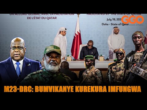 AFC M23 Na CONGO BEMERANIJE GUHEREREKANYA IMFUNGWA UKO BAGEZE KURI AYA MASEZERANO