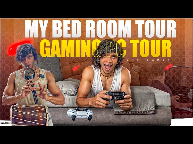 UnqGamer Bed Room | Gaming Tour 2024 class=