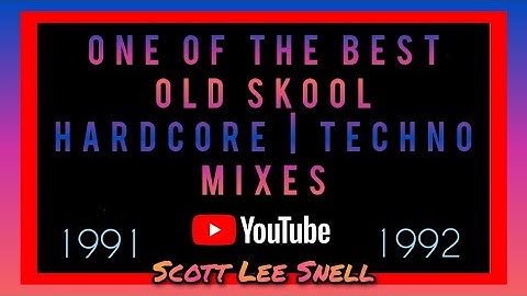 Old Skool Classic Hardcore | Techno Mix (1991 - 1992)