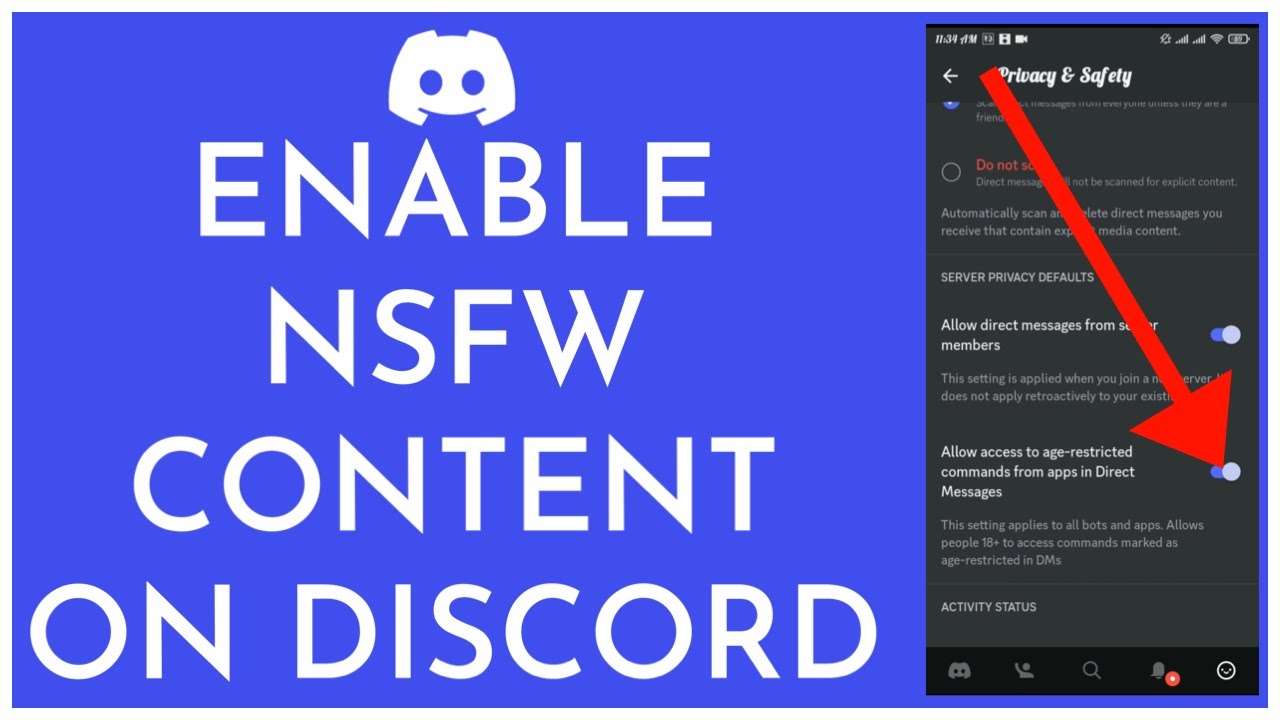 What Does NSFW Stand for on Discord