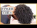 MAXIMUM curls definition with FINGER COILS