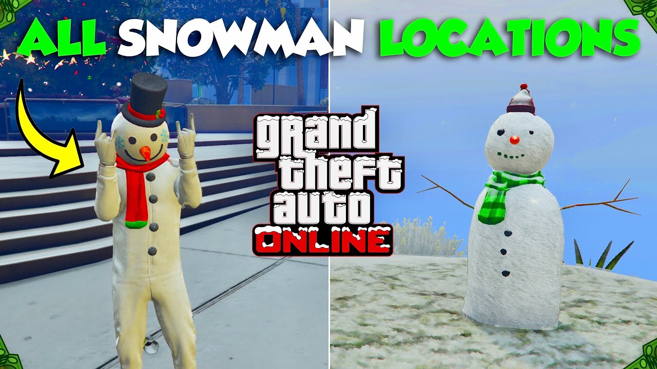 Where to find all the Snowmen in GTA Online: How to unlock The