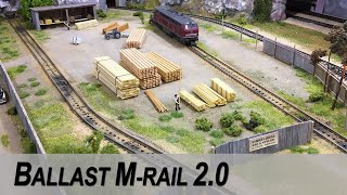 Ballast Märklin Mrail for increased realism