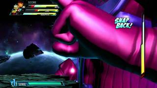 Marvel vs Capcom 3 | DeadPool Ending & The Final Boss, Galactus Fight