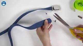 How to make a belt with a Dritz Slide Buckle Set