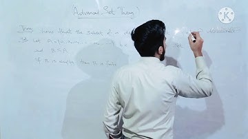 show that the subset of denumerable set is finite or denumerable.