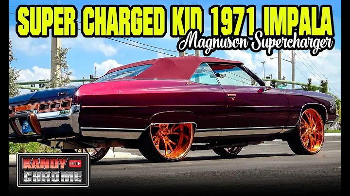 KandyonChrome: Supercharged Kids 1971 Impala Vert ...
