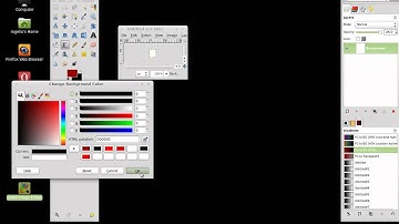 How to create a Gradient Image with Gimp
