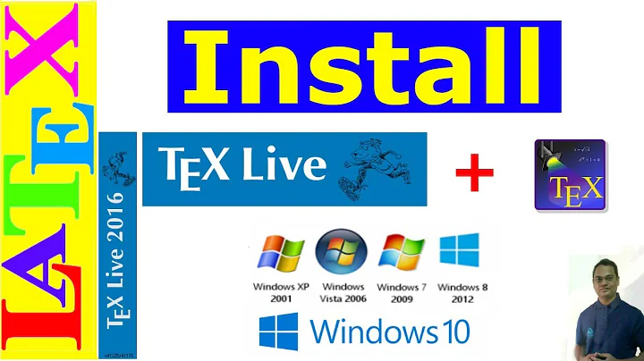 How to Install TeX Live and TeXstudio in Windows (LaTeX Advanced Tutorial-01)