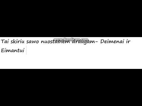 Video: Kas Būtų, Jei Mergina Pasakytų, Kad Esame Draugai