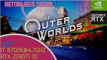 The Outer Worlds | Meeting Reed Tobson + Dialogue | Lets Play 1 (Edgewater)