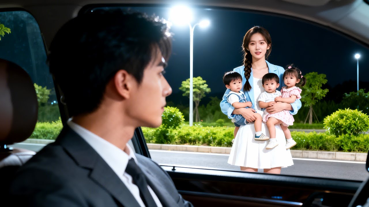 Poor Girl Gave Birth To 3 Cute Children, Yet She Had No Idea Their Dad Was Nation's Wealthiest CEO!