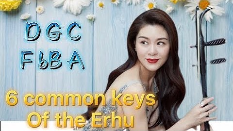 Cathy Erhu 101| |Erhu tutorial for beginner EP.8 |6 common keys of the Erhu .| CATHY YANG ERHU